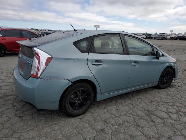 TOYOTA PRIUS 2015 turquoise hatchbac hybrid engine JTDKN3DU3F2002363 photo #4