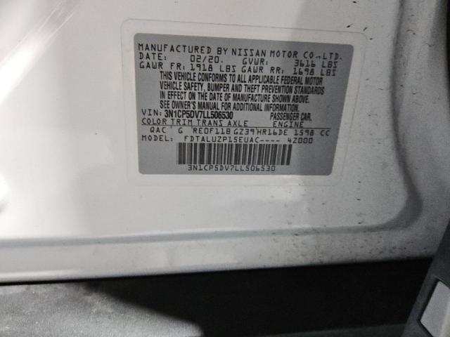 2020 NISSAN KICKS SR 3N1CP5DV7LL506530