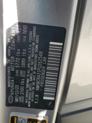 2023 HYUNDAI VENUE SEL KMHRC8A31PU262548