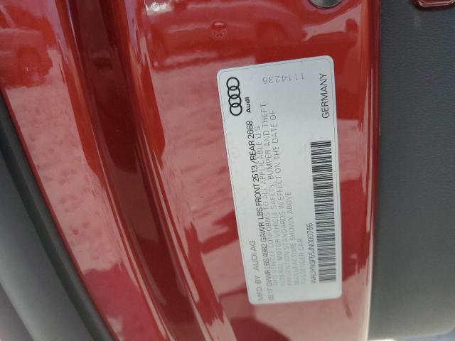 2018 AUDI A5 PREMIUM WAUYNGF55JN000755