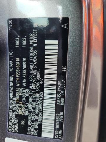 2021 TOYOTA SIENNA XSE 5TDDSKFC6MS004209