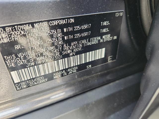 2019 TOYOTA RAV4 LE - JTMF1RFV0KD013101
