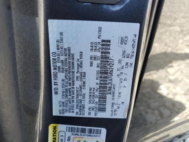 2016 LINCOLN MKZ HYBRID 3LN6L2LU7GR624217