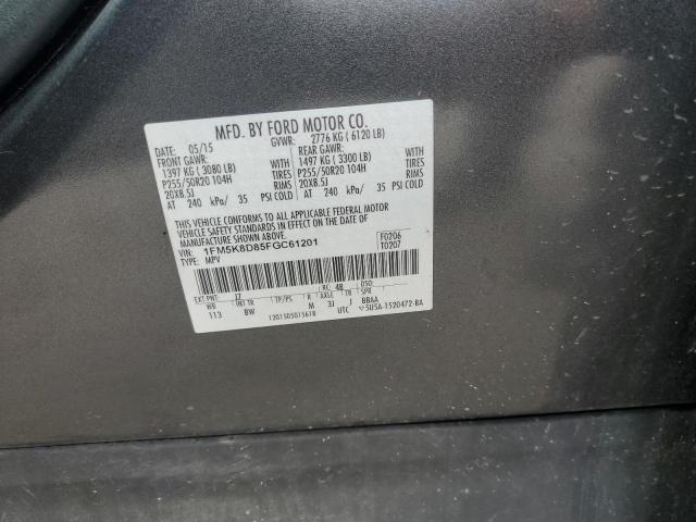 2015 FORD EXPLORER X - 1FM5K8D85FGC61201