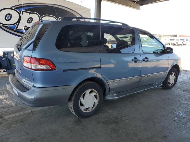 TOYOTA SIENNA LE 2003 blue  gas 4T3ZF13C53U522298 photo #4