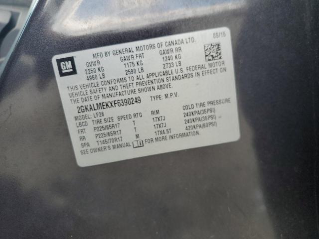 2015 GMC TERRAIN SL - 2GKALMEKXF6390249