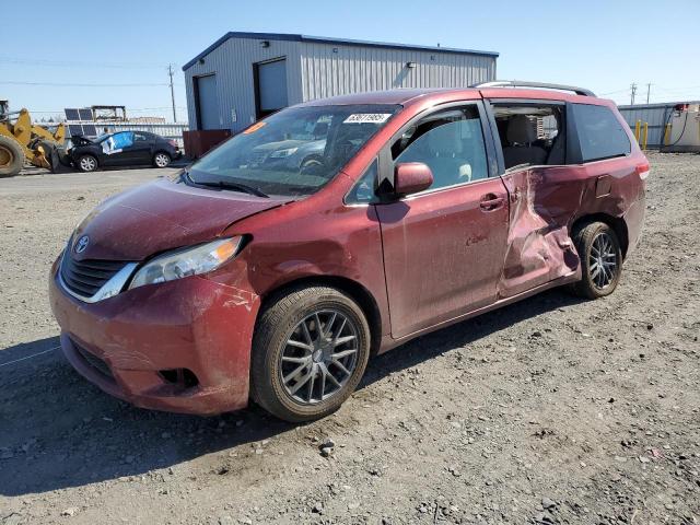 TOYOTA SIENNA LE 2014 burgundy  gas 5TDJK3DC5ES093932 photo #1