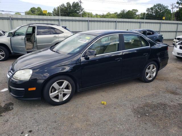 VOLKSWAGEN JETTA SE 2008 black sedan 4d gas 3VWRM71K68M078793 photo #1