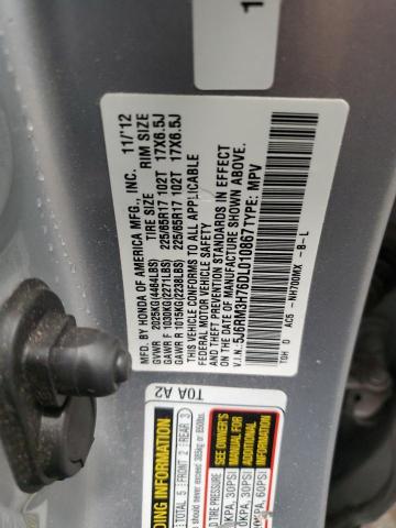 2013 HONDA CR-V EXL - 5J6RM3H76DL010867