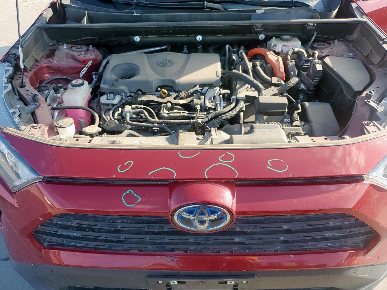 Lot #3317850914 2021 TOYOTA RAV4 LE