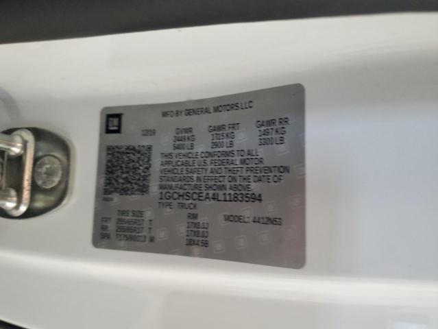 2020 CHEVROLET COLORADO LT 1GCHSCEA4L1183594