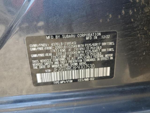 2023 SUBARU CROSSTREK JF2GTHRC8PH307530