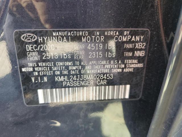 2021 HYUNDAI SONATA HYB KMHL24JJ8MA028453