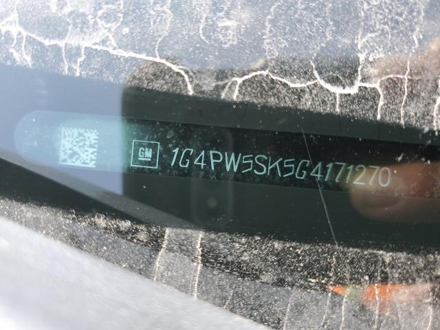 2016 BUICK VERANO SPO 1G4PW5SK5G4171270