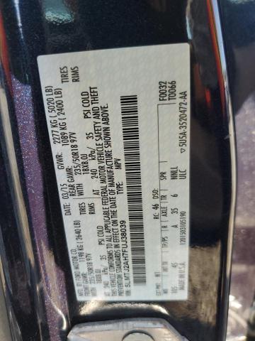 2015 LINCOLN MKC 5LMTJ2AH7FUJ38039