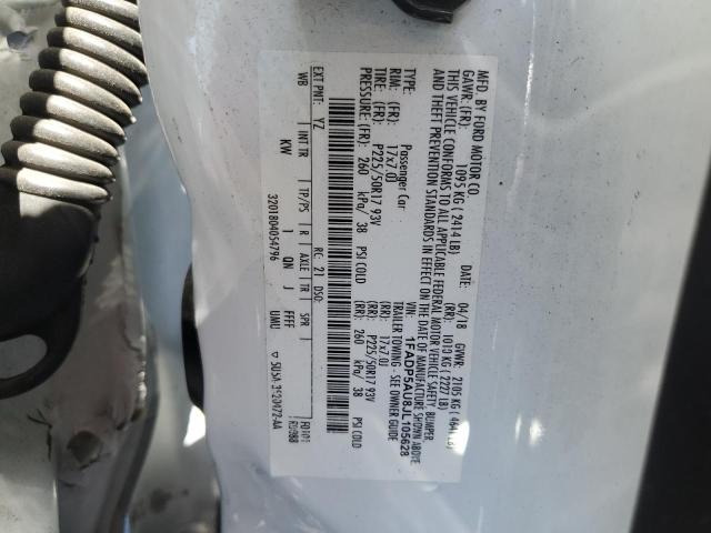 2018 FORD C-MAX SE 1FADP5AU8JL105628