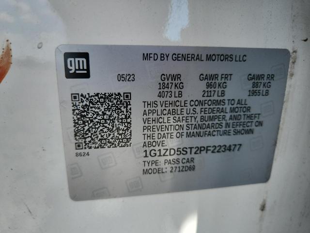 2023 CHEVROLET MALIBU LT 1G1ZD5ST2PF223477