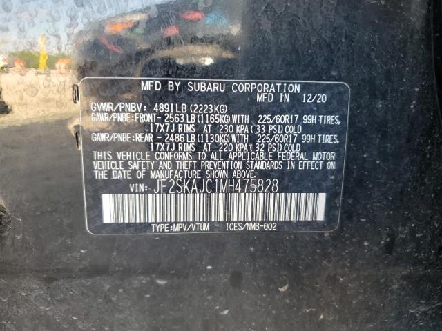 2021 SUBARU FORESTER P - JF2SKAJC1MH475828