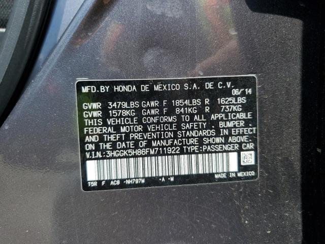 2015 HONDA FIT EX 3HGGK5H86FM711922