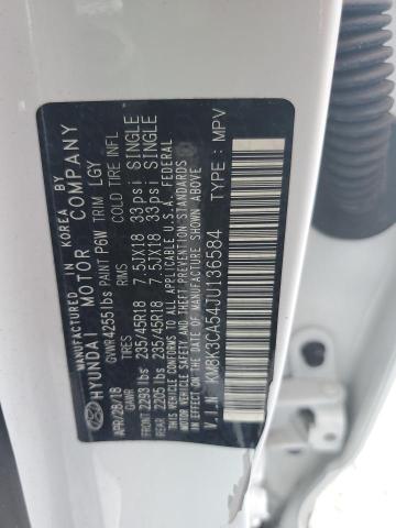 2018 HYUNDAI KONA LIMITED KM8K3CA54JU136584