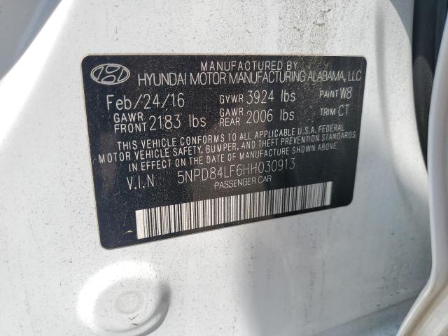 2017 HYUNDAI ELANTRA SE - 5NPD84LF6HH030913