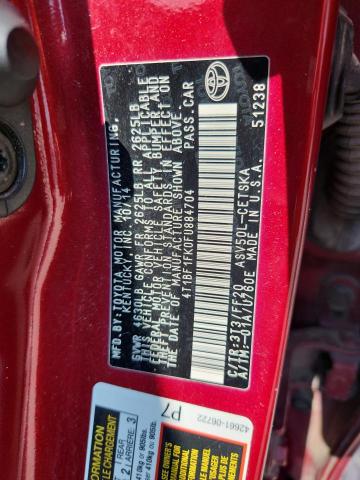 2015 TOYOTA CAMRY LE 4T1BF1FK0FU884704
