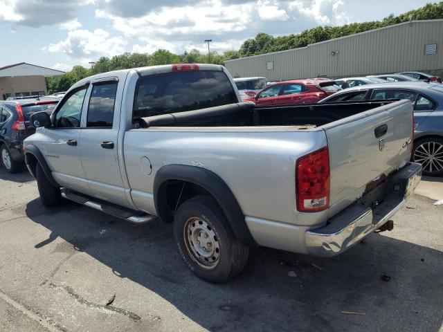 DODGE RAM 1500 S 2005 silver crew pic gas 1D7HU18D95J536313 photo #3