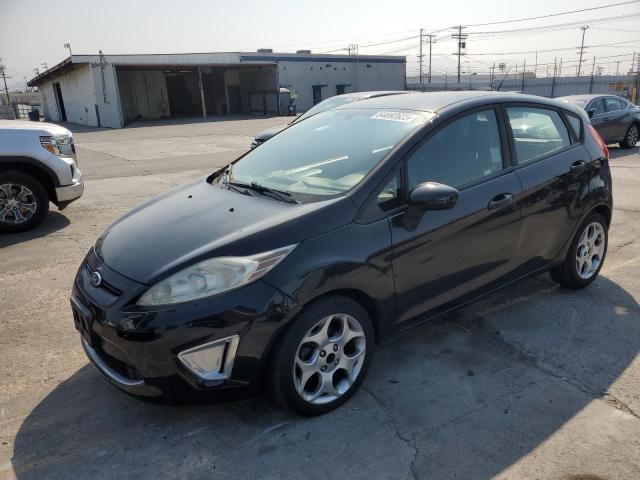 FORD FIESTA SES 2011 black  gas 3FADP4FJ4BM177127 photo #1