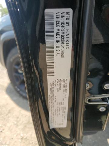 2021 JEEP CHEROKEE T 1C4PJMBX2MD109040