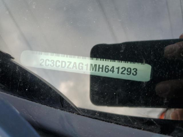 2021 DODGE CHALLENGER 2C3CDZAG1MH641293