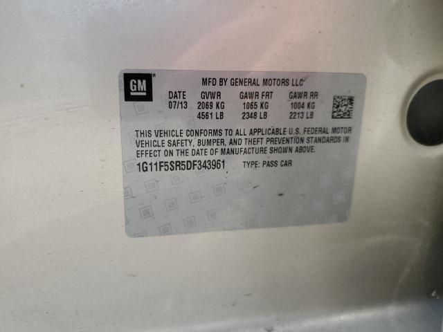 2013 CHEVROLET MALIBU 2LT - 1G11F5SR5DF343961