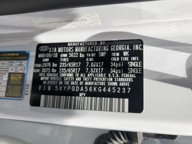 2019 KIA SORENTO LX - 5XYPGDA56KG445237