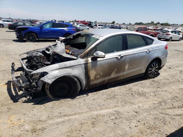 FORD FUSION S 2013 silver  gas 3FA6P0G72DR209342 photo #1