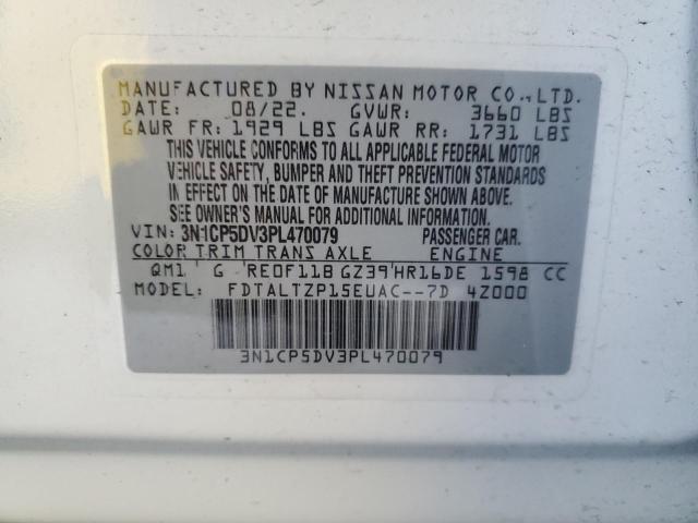 2023 NISSAN KICKS SR 3N1CP5DV3PL470079