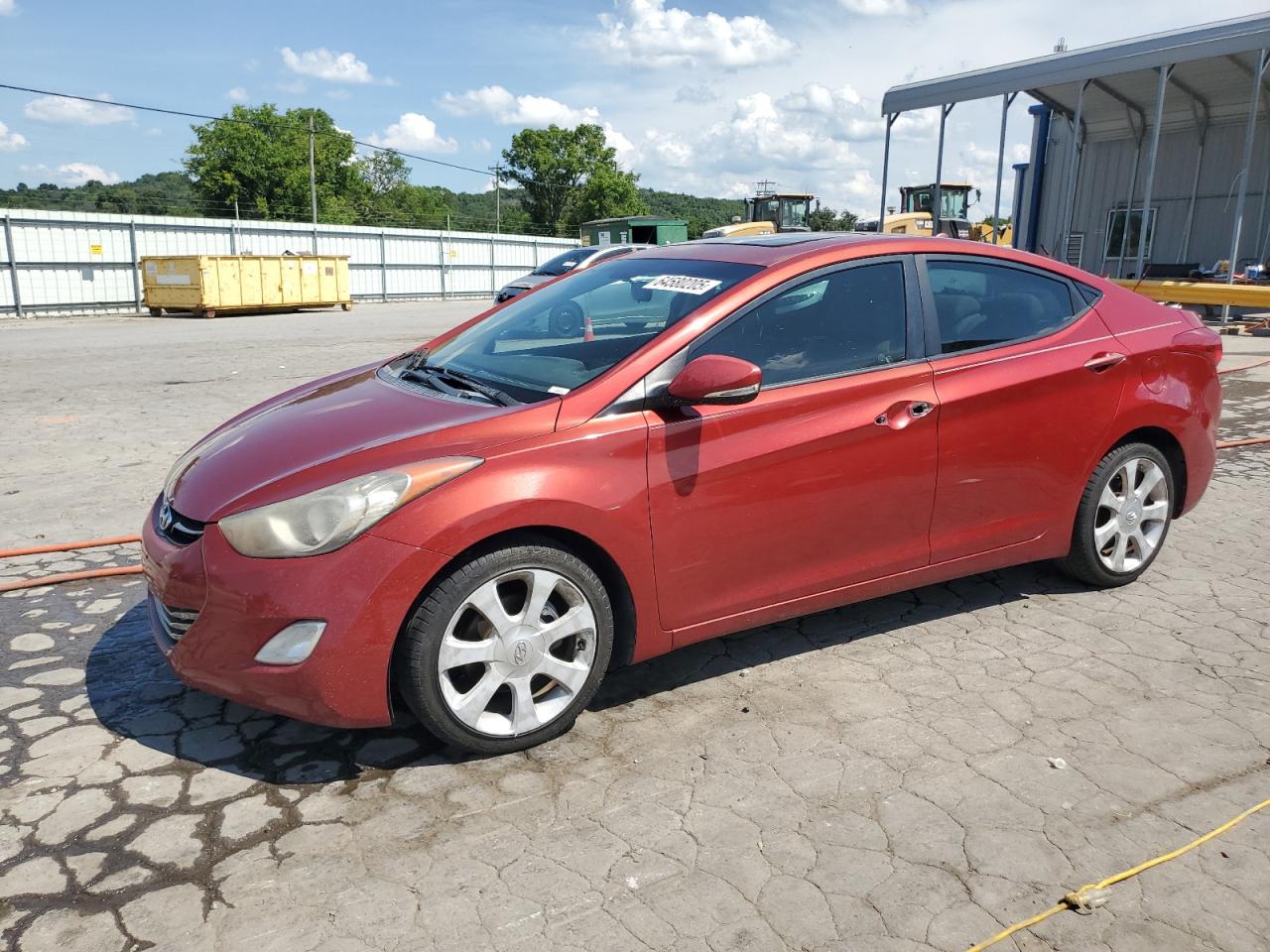 Lot #3195984985 2011 HYUNDAI ELANTRA GL