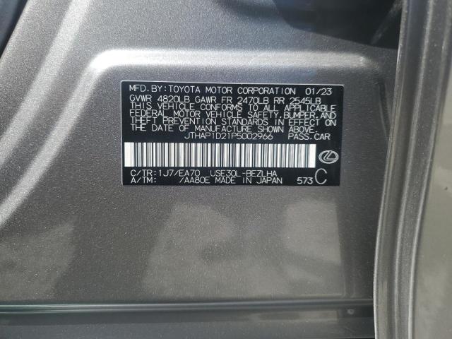 2023 LEXUS IS 500 F S JTHAP1D21P5002966