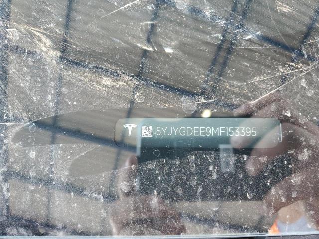 2021 TESLA MODEL Y 5YJYGDEE9MF153395