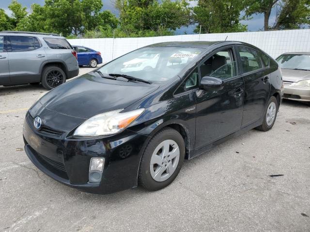 TOYOTA PRIUS 2011 black  hybrid engine JTDKN3DU1B1411347 photo #1