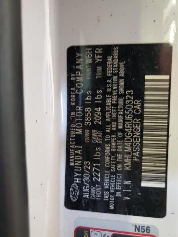 2024 HYUNDAI ELANTRA SEL - KMHLM4DG4RU650323