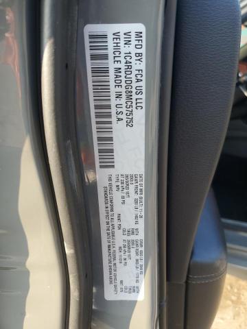 2021 DODGE DURANGO GT 1C4RDJDG8MC575752