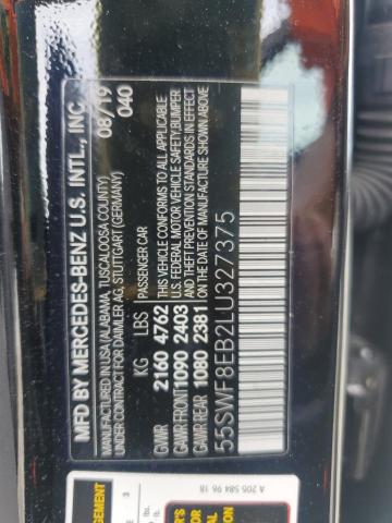 2020 MERCEDES-BENZ C 300 4MAT - 55SWF8EB2LU327375
