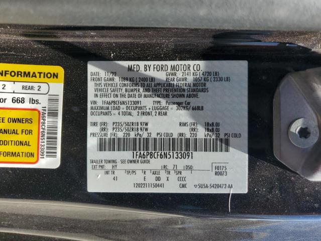 2022 FORD MUSTANG GT #3269131128