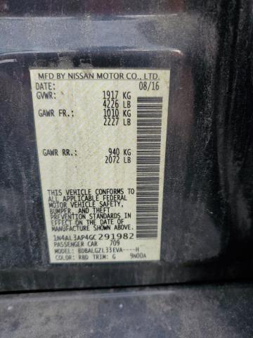 2016 NISSAN ALTIMA 2.5 - 1N4AL3AP4GC291982