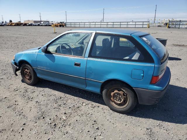 SUZUKI SWIFT GA 1993 teal  gas 2S2AC35S5P6601239 photo #3