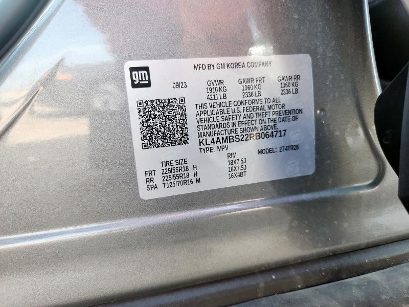 2024 BUICK ENCORE GX PREFERRED - KL4AMBS22RB064717