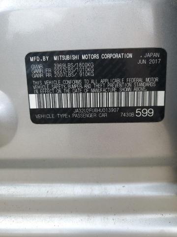 2017 MITSUBISHI LANCER ES JA32U2FU6HU013907