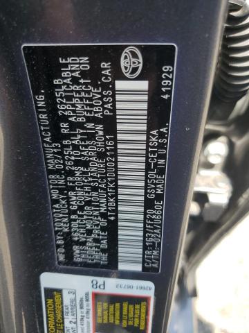 2013 TOYOTA CAMRY SE - 4T1BK1FK1DU021161