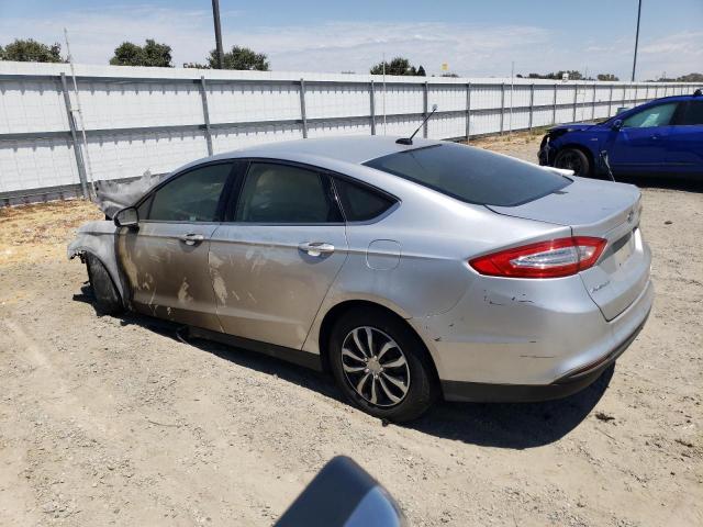 FORD FUSION S 2013 silver  gas 3FA6P0G72DR209342 photo #3
