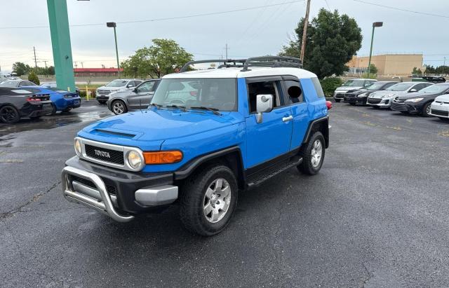 TOYOTA FJ CRUISER 2007 blue 4dr spor gas JTEBU11F670010091 photo #3