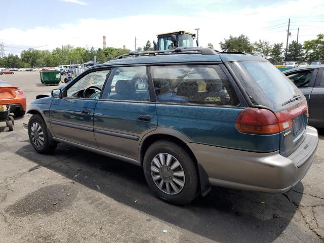 SUBARU OUTBACK 1998 green  gas 4S3BG6856W7643119 photo #3